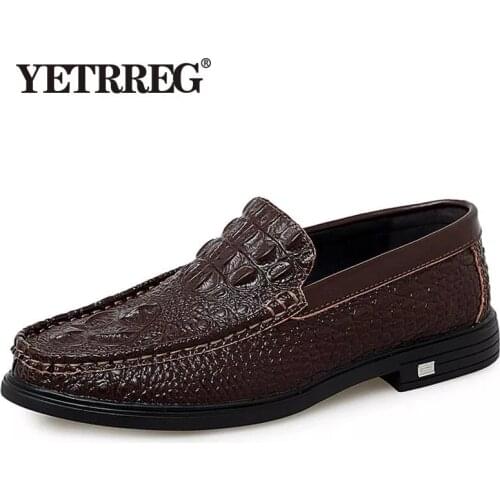 Summer Men Casual Shoes Luxury Brand Genuine Leather Loafers Men Moccasins Breathable Slip on Driving shoes Boat Shoes Size 47