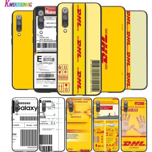 Fashion Dhl Express For Xiaomi Mi 8 9 10 11 10i 11i 10 10Pro 11Pro CC9 A3 9T 10T Lite Pro Se Ultra 5G Black Silicone Phone Case