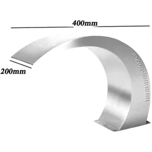 Fountain nozzle Water falls/water jet massager/hotel swimming pool spa pool Water curtain 304 stainless steel outlet 200mm