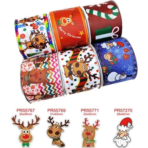 2020 new arrival 3 inch grosgrain ribbon wholesale Printed cartoon character ribbon 43850