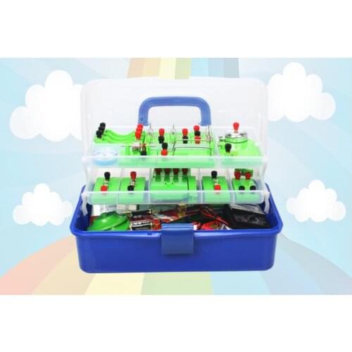 Junior high school physics experiment equipment box electromagnetic electrical circuit test box