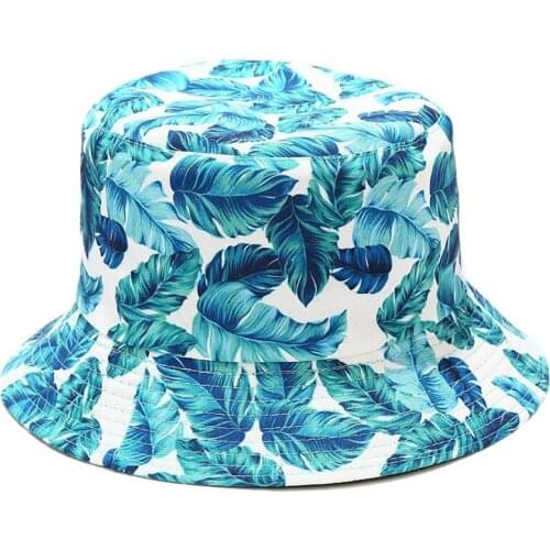Unisex Rainbow Tie-Dye Graffiti 3D Print Bucket Hat Double-Sided Reversible Harajuku Hip Hop Sunscreen Fisherman Cap