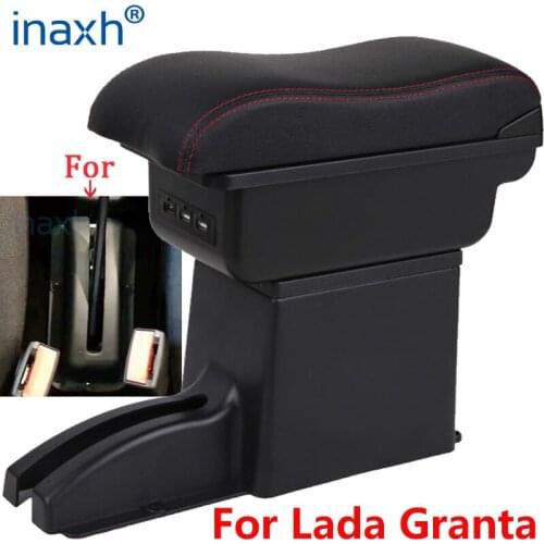 For Lada Granta Armrest For Lada Granta Car Armrest box central Store content Storage box Arm Auto accessories Interior details