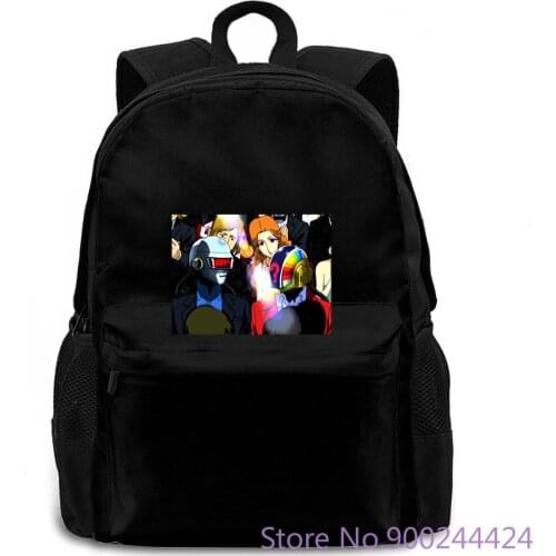 Cool Daft Punk Intersella 5555 Style Swag Design Cool women men backpack laptop travel school adult student