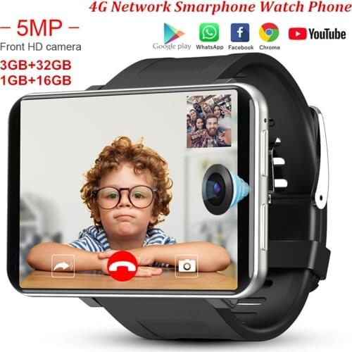 DM100 4G 2.86 Inch Screen Smart Watch Android 7.1 OS Phone 3 GB 32GB 5MP Camera 480*640 Ips Screen 2700mah Battery Smartwatch