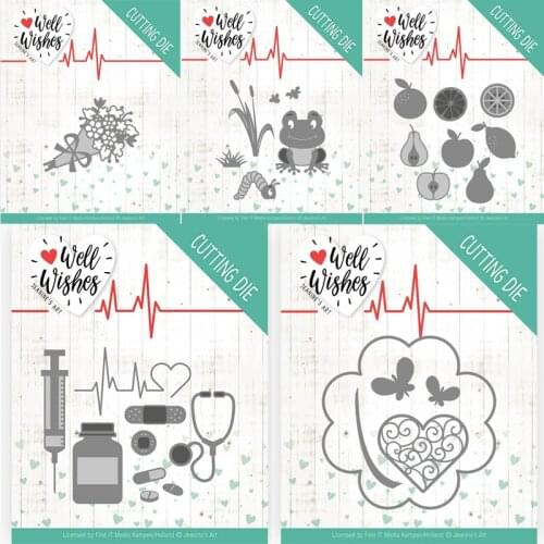 Piggy Craft metal cutting dies cut die mold Frog Fruit Syringe Bouquet Scrapbook paper craft knife mould blade punch stencils