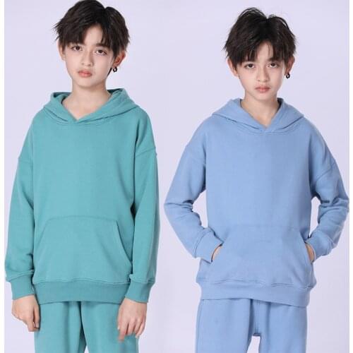 Teen Childrens Clothing Spring Autumn Boys Hoodie 2021 Kids Tops Long-sleeved Loose Sweatshirt Girls Clothes 8 10 12 13 Years