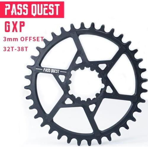 PASS QUEST offset 3mm and 6mm GXP round sprocket crank for Sram XX1 X01 mountain bike mountain bike sprocket bicycle gear
