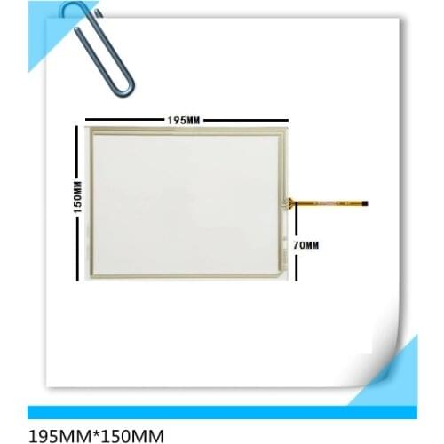 195*150 New 8.4 inch 4 line industrial resistance touch screen LCD panel 195MM*150MM free shipping