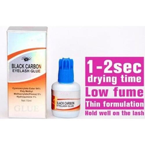 5 Pcs 15ml 1-2s Strong Stick Eyelash Glue Fast Dry Without Simulate Adhesive Glue Low Odor Fast Dry Glue By Free Shipping