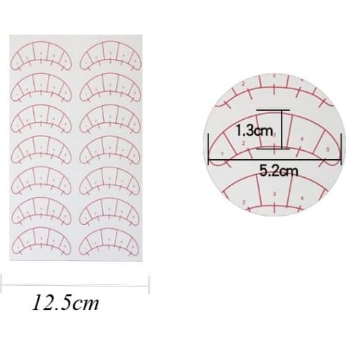 70pairs/pack Paper Patches 3D Eyelash Under Eye Pads Lash Eyelash Extension Practice Eye Tips Sticker Wraps Makeup Tools