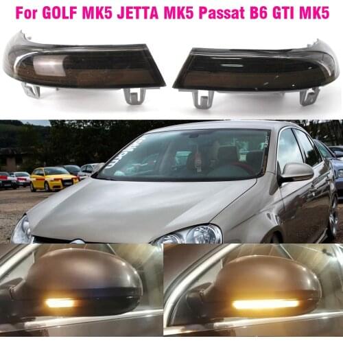 Car Rear View Mirror Indicator LED Turn Signal Light Side Steering Lamp For VW Passat B6 Golf 5 Jetta MK5