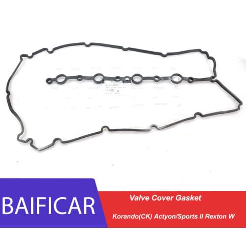 Baificar Brand New Genuine Valve Cover Gasket 6710160321 For Ssangyong Korando(CK) Actyon/Sports II Rexton W