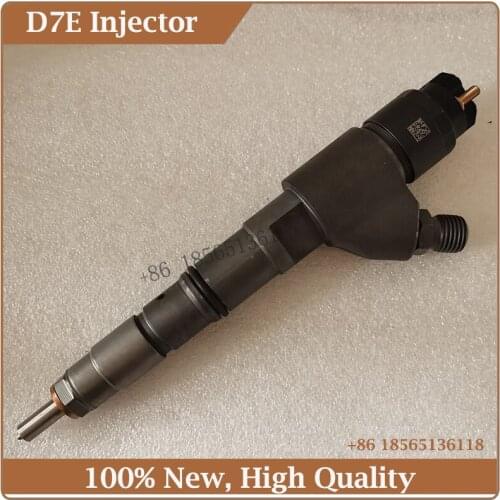 Free Shipping 6PCS D7E Diesel Fuel Injector 0445120066 20798114 VOE20798114 for EC240B EC290B Excavator Common Rail Injector