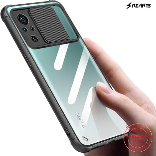 Rzants For Xiaomi Redmi Note 10 10S 4G Redmi Note 10 Pro Max Case [Lens Protection] Air Bag Conor Slim Thin Clear Cover Casing