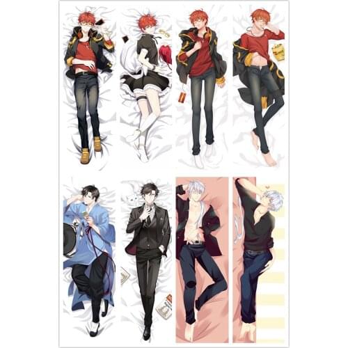 Anime Dakimakura Body Mystic Messenger 150x50cm 100x35cm Pillow Case Cover Manga Bedding Pillowcases Covers