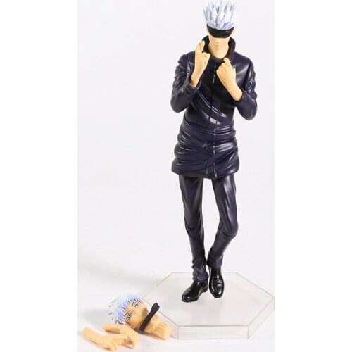 Two Heads Jujutsu Kaisen Gojo Satoru PVC Figure Doll Collectible Model Figurine Toy