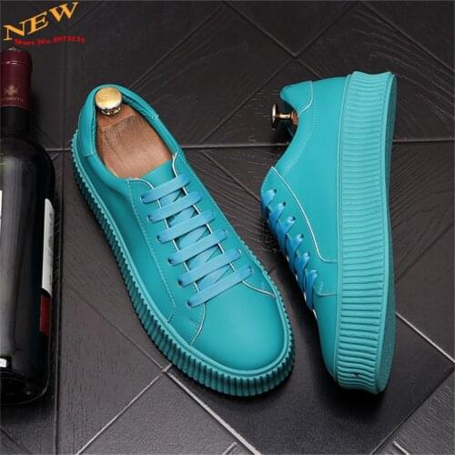 Summer Fashion New Leather height Increasing Men Shoes flat loafers Hip Hop Casual Shoes Zapatillas Hombre