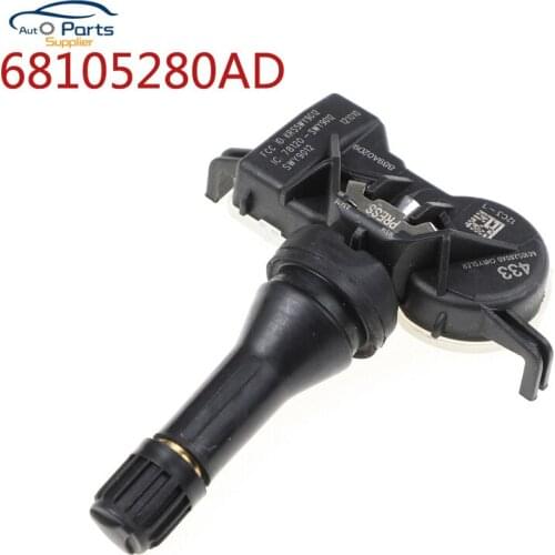 New 68105280AD 433Mhz Tire Pressure Monitoring Sensor TPMS For 2015-2017 Chrysler 200 Dodge Dart Jeep Grand Cherokee 68252493AB
