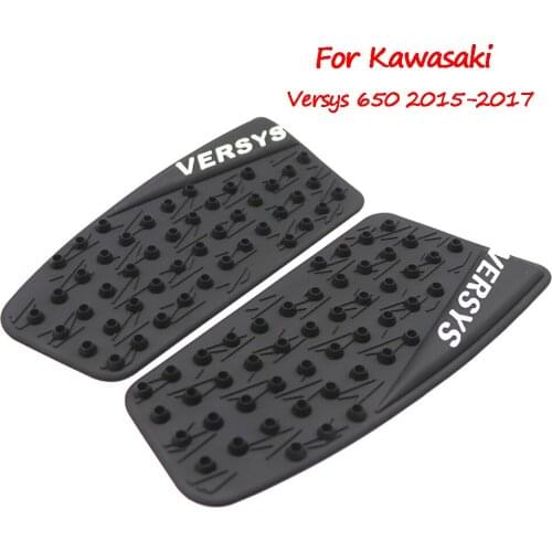 OLPAY Motorcycle Gas Tank Side Traction Knee Protector Anti Slip Pad For Kawasaki Versys650 Verysy 650 2015-2017