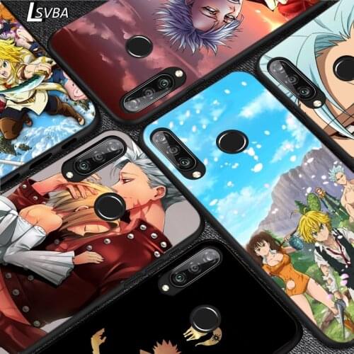 The Seven Deadly Sins Ban Silicone Cover For Huawei P40 P30 P20 Pro P10 P9 P8 Lite E Plus 2019 2017 5G Phone Case