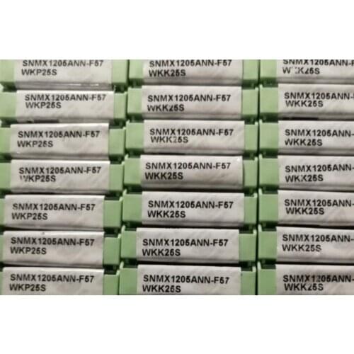 10PCS CARBIDE INSERT SNMX1205ANN-F57 WKK25S