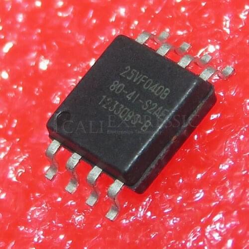 5PCS SST25VF040B-50-4C-S2AF SST25VF040 25VF040B SOP-8 In Stock