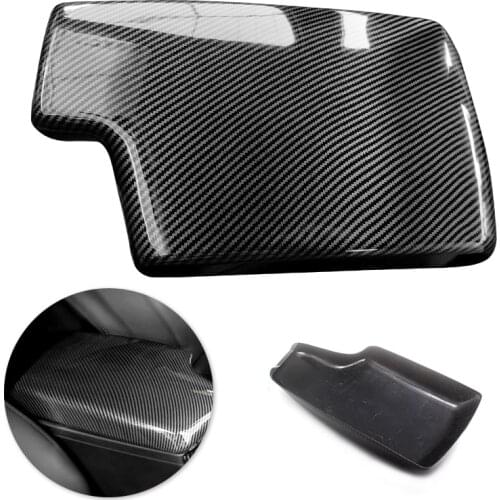 For BMW 3 Series E90 2005 2006 2007 2008 2009 2010 2011 2012 Car-styling Carbon Texture Center Control Armrest Box Protect Cover