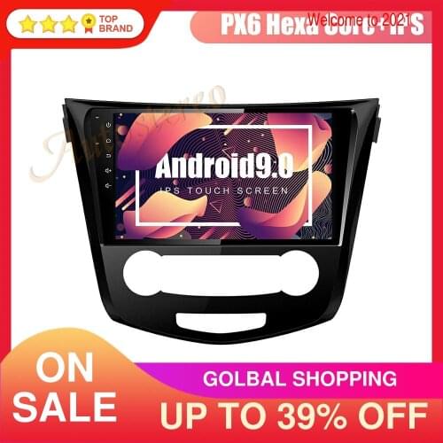 DSP Android 9 Car GPS Navigation HeadUnit For Nissan Qashqai 2013-2015 MT Auto Stereo Multimedia Player Car Radio Tape Recorder