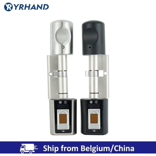 World Smallest Smart Door Lock Bluetooth Intelligent Home Small Electronic Digital Cylinder Door Lock