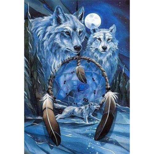 Dream Catcher Religion DIY Embroidery Cross Stitch 11CT Kits Needlework Craft Set Printed Canvas Cotton Thread Home Sell