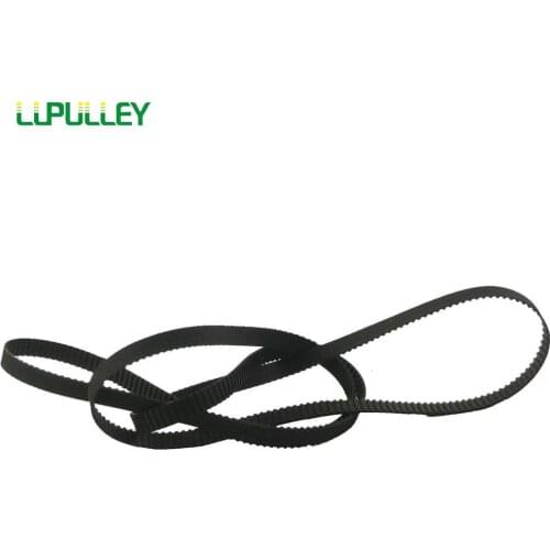 LUPULLEY MXL Timing Belt Black Rubber Synchronous Belt 640/764/810/848/870/910/1000MXL Pulley Belt 6mm/10mm Width 2.032mm Pitch