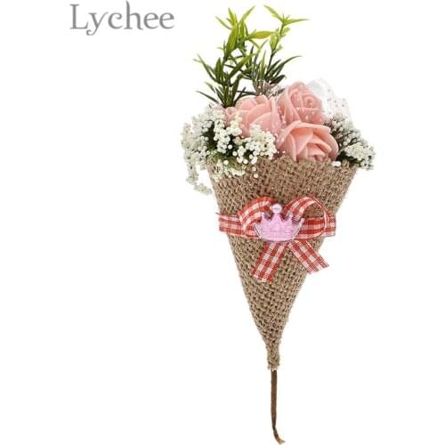Искусственные розы Lychee Life China At AliExpress