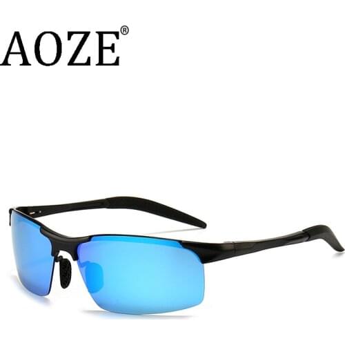 2021New Polarized Color-changing Aluminum Magnesium Myopia Set In-lens Adsorption Magnet Driving Mens Sunglasses 8177