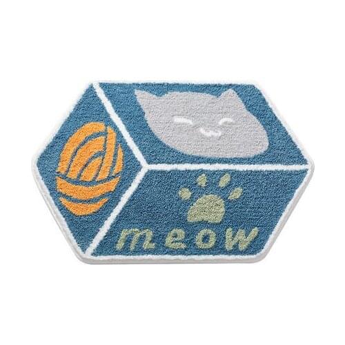 New Modern Fashion Cartoon Carpet Bathroom Water-absorbing Anti-Slip Door Mat