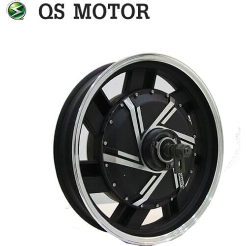 QSMOTOR 17x3.5inch 3.0kW 40H V3 BLDC E-Motorcycle In-Wheel Hub Motor