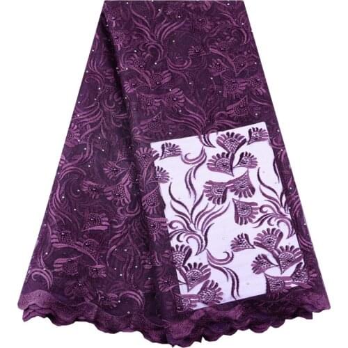 African Laces Fabrics Embroidered African French Lace Fabric Cheap African French Net Tulle Lace Fabric For Sewing Dress 1447