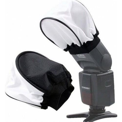 Universal Flash Bounce Diffuser Camera Soft Box Cover for Canon Sony Metz Nikon Sigma Olympus Sunpak Vivitar Cobra Vivitar