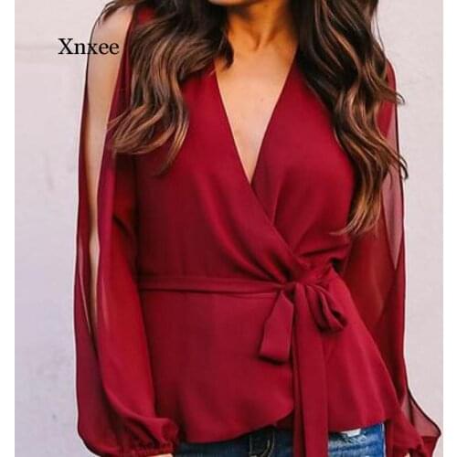 Xnxee Off Shoulder Blouses