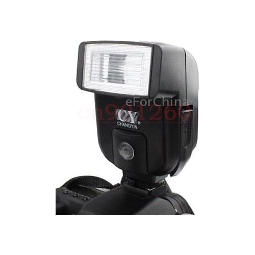 YINYAN CY-20 mini Hot Shoe universal Flash Speedlite PC Sync Port For Nikon D90 D3100 D3200 D3300 D5200 D5300 D810 D800 D610