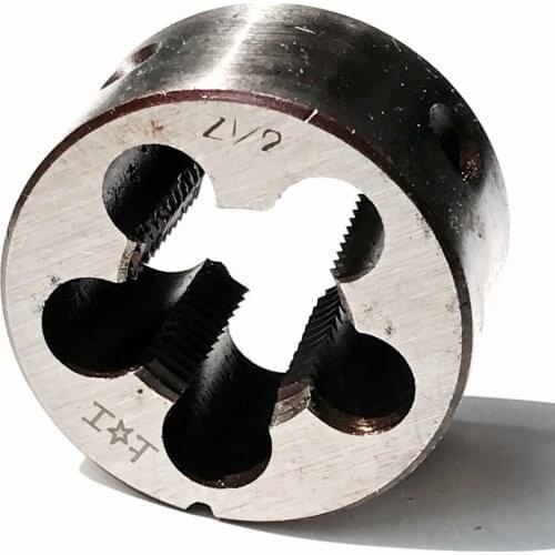 Free shipping of 1PC NPT Z 1/2"-14 pipe threading Dies threading Tools Lathe Model Engineer Thread Maker for water pipe