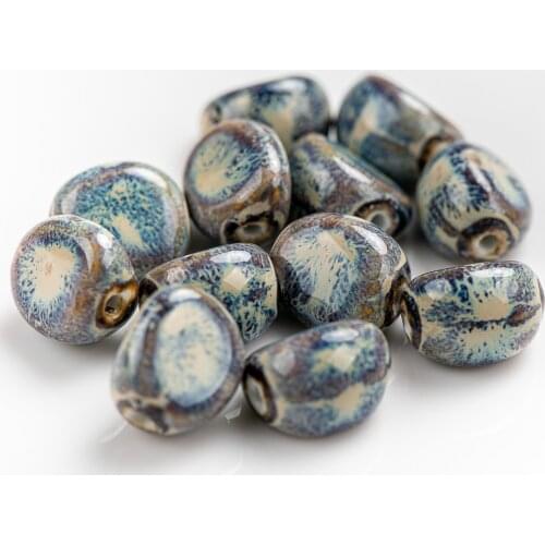19#5pcs Specail Shape Ceramic Beads Pendant Porcelain Jewelry Part for Necklace Bracelet #XN080 beads for jewelry making bulk