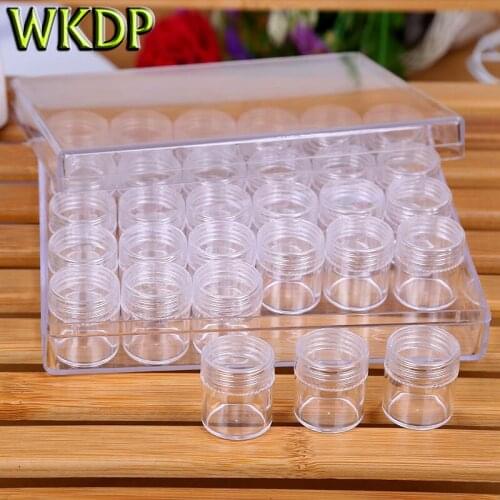 DIY 5D Diamond Painting Storge Box Beads Stones Container Moasic Embroidery Accessories Jelewery Nail Box Wholesale Price