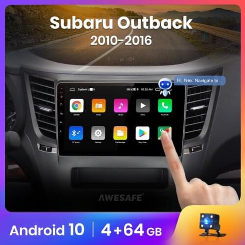 AWESAFE PX9 For Subaru Outback 2010 - 2016 Car Radio Multimedia Video Player Navigation GPS No 2 din 2din DVD Android 10