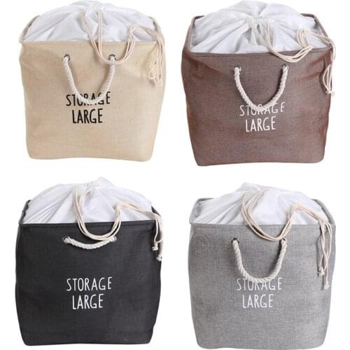 Large Eva Square Storage Basket, Belt And Mouth Cloth Storage Box Bucket Household Clutter