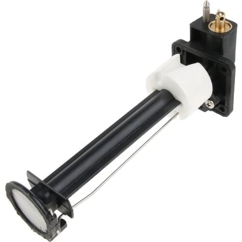 Black Fuel Gauge Fuel Meter Assy Outboard Motor External Fuel Tank