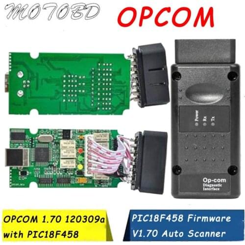 2021 V1.70 OPCOM V1.78 OP COM V1.99 OPCOM V1.70 For Opel OBD2 OP-COM Interface Scanner Diagnostic Tool With PIC18F458 Chip