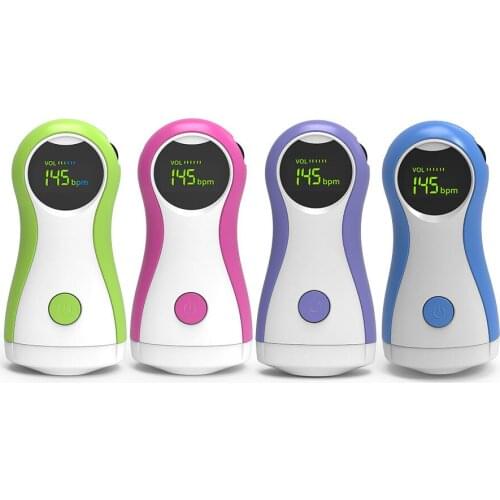 Doppler Fetal Heart Rate Monitor Pregnant Women Home Fetal Heart Rate Monitor Baby Fetal Movement Heart Rate Detector