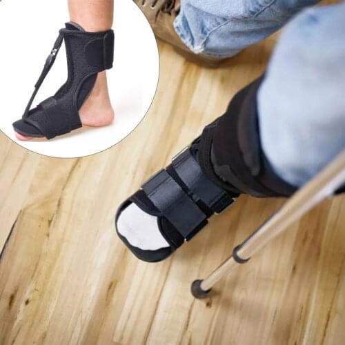 Foot Support Foot Drop Orthosis Ankle Valgus Correction Belt Hemiplegia Ankle Splint Health Equipment