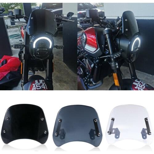 Motorcycle ABS Fairing Windscreen Windshield For Benelli Leoncino 250 250B BJ250